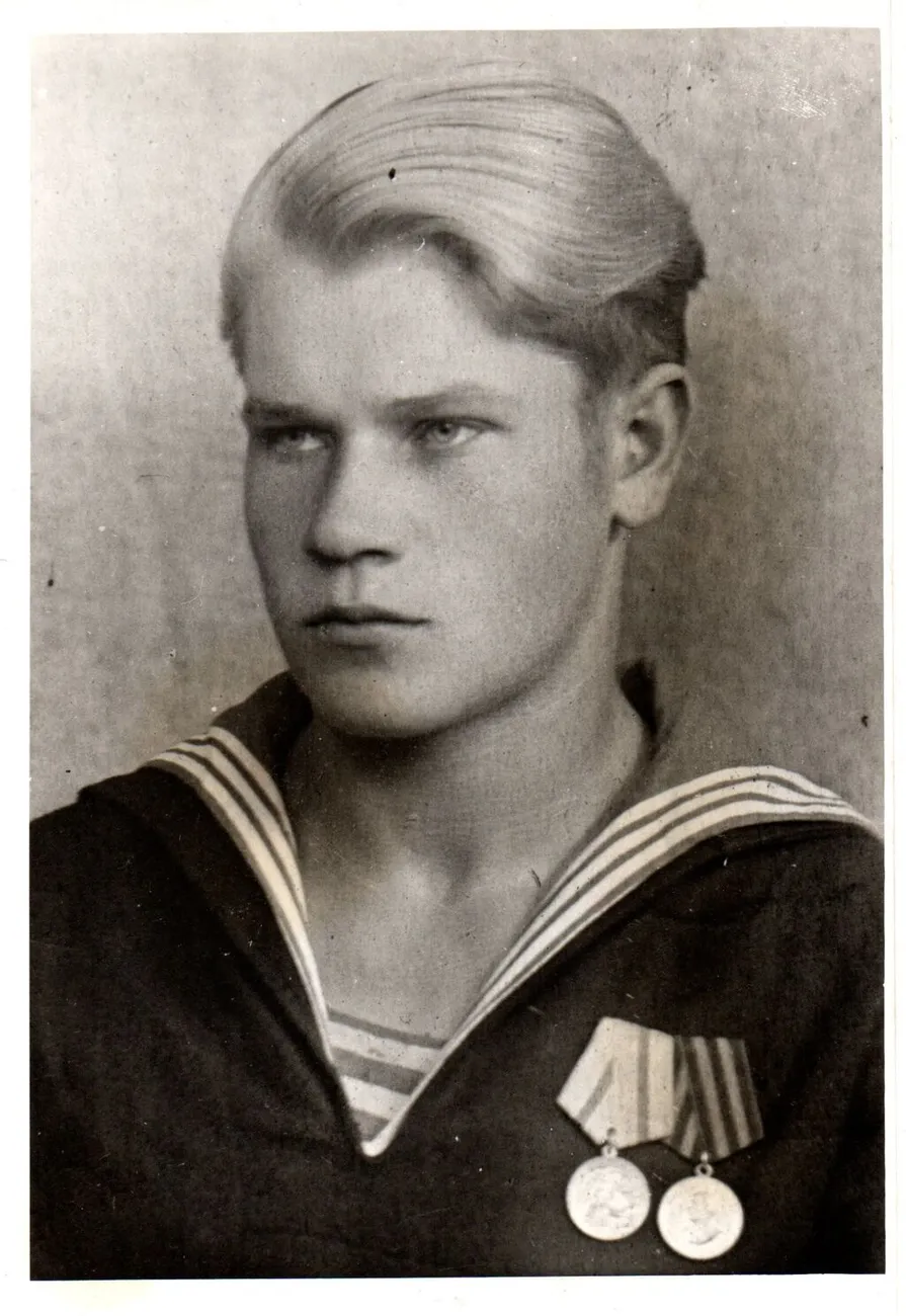 Фотопортрет Л.И. Малякова 1944 г.